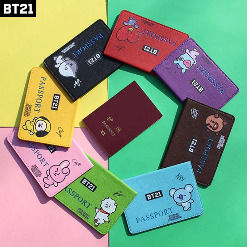 BT21 Passport Holder