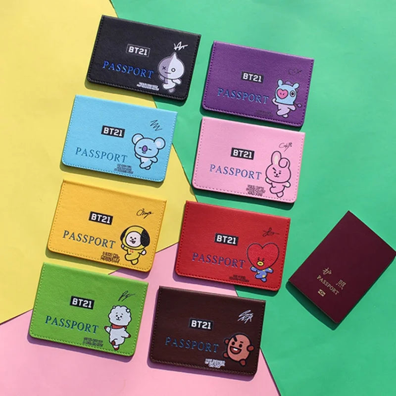 BT21 Passport Holder