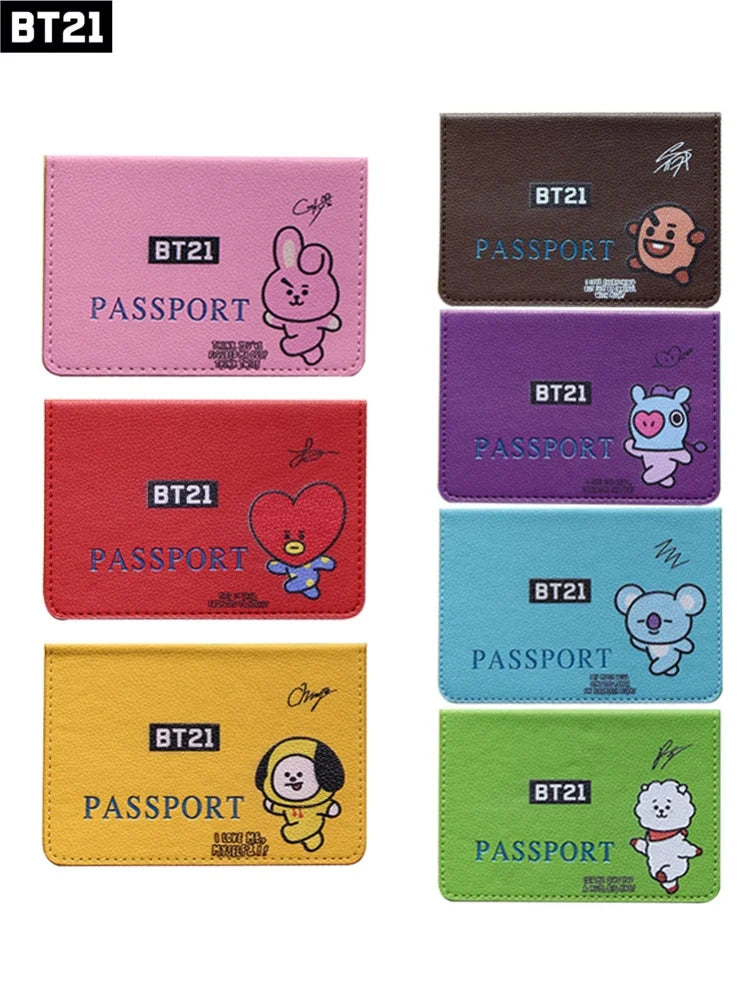 BT21 Passport Holder