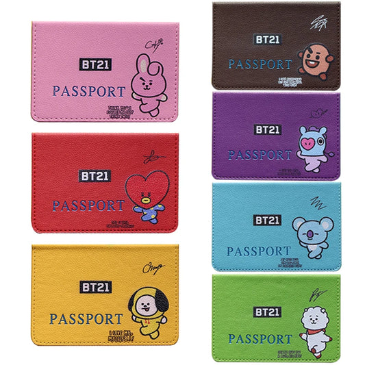 BT21 Passport Holder